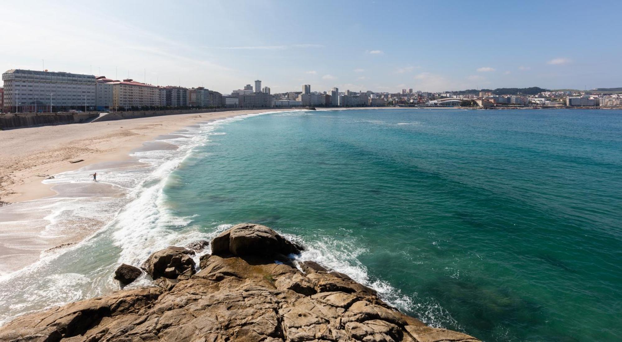 Lujoso Apartamento Centro A 3 Minutos De La Playa A Coruna Exterior photo